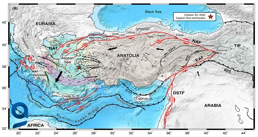 turkiye fay hatlari